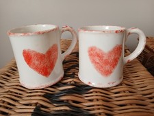 Handmade pottery mugs for sale  DEAL