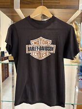 Camiseta motociclista vintage anos 80 Harley Davidson Las Cruces Novo México papel fino comprar usado  Enviando para Brazil
