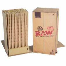 Usado, Autêntico Raw King Size cones pré-rolados com pontas de filtro (200 CONES)  comprar usado  Enviando para Brazil