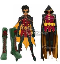 Usado, Conjunto de botas fantasia cosplay DC Damian Wayne Robin comprar usado  Enviando para Brazil