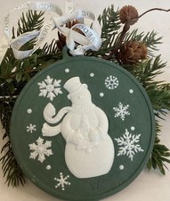 Wedgwood christmas snowman for sale  Moundsville