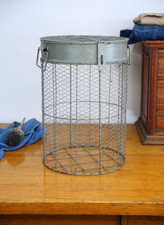 Lata de lixo industrial vintage gaiola de metal cesta de lixo arame escritório fábrica comprar usado Lata de lixo industrial vintage gaiola de metal cesta de lixo arame escritório fábrica comprar usado  Enviando para Brazil