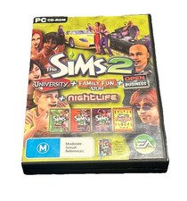 Usado, The Sims 2 PC Pacotes de Expansão de CD Universidade Família Negócios Vida Noturna Conjunto 4 em 1 comprar usado  Enviando para Brazil