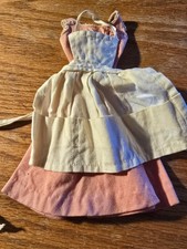 Avental vestido rosa 1960 Mattel Barbie Fashion #962 Barbie-Q churrasqueira cozinha grelhar comprar usado  Enviando para Brazil