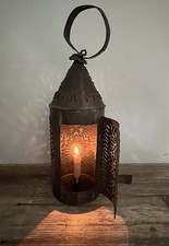 punched tin lantern for sale  Isle of Palms