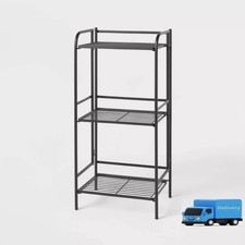 Folding shelves black for sale  Houston