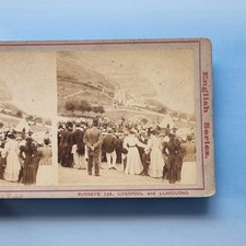 Llandudno stereoview c1885 for sale  TELFORD
