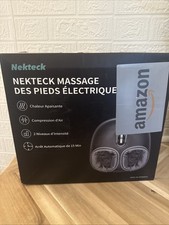 Máquina massageadora de pés Nekteck Shiatsu - Preta (NK-FM-0301-GY-SP) comprar usado  Enviando para Brazil