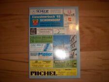 Einwohnerbuch schorndorf 1993 gebraucht kaufen  Böchingen, Knöringen, Siebeldingen