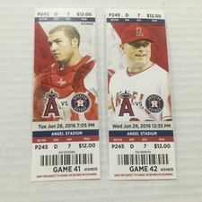 Angels 2016 ticket for sale  Barrington