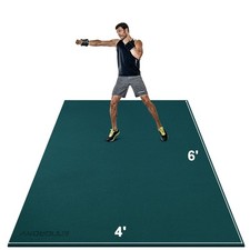 4 6 rubber flooring gym mats for sale  Brentwood