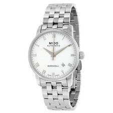 Relógio masculino Mido Baroncelli automático mostrador branco M86004261 comprar usado  Enviando para Brazil