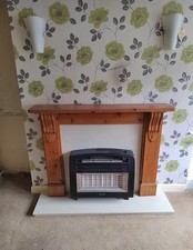 Wooden fire surround for sale  ACCRINGTON