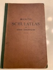 Diercke schulatlas 1918 gebraucht kaufen  Chemnitz
