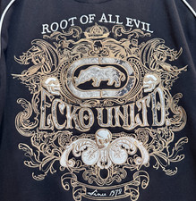 Ecko Unltd. Jaqueta Varsity tamanho G bordada raiz de toda cobra malvada hip hop Y2K comprar usado  Enviando para Brazil