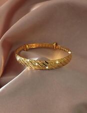 Bracelet jonc doré d'occasion  Artix