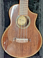 Ukulele elétrico de concerto acústico Ibanez UEW30RWE-3T-01 com estojo rígido comprar usado  Enviando para Brazil