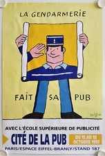 Affiche savignac 1997 d'occasion  La Courtine