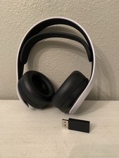 Fone de Ouvido Sem Fio Sony Playstation PULSE 3D Branco Sobre Orelha Gaming PS5 W Dongle comprar usado  Enviando para Brazil