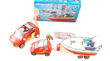 playmobil fire boat for sale  SWANSEA
