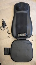 Usado, Massageador de costas de pescoço Zyllion para cadeira - Almofada de assento de amassar shiatsu - ZMA-14-BK comprar usado  Enviando para Brazil