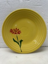 Prato de almoço floral Fiesta Tangerine 9" Marshall Fields exclusivo Fiestaware comprar usado  Enviando para Brazil