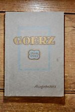 Catalogue publicitaire goerz d'occasion  Paris VI