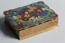 Champlevé enamel stamp d'occasion  Expédié en Belgium