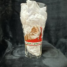 Copo de Natal Coca Cola Holiday Papai Noel floco de neve 16 oz. Libbey comprar usado  Enviando para Brazil