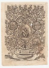 Stampa antica rosario usato  Roma