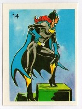 BATICHICA / BATGIRL #14 CROMO SUPER AMIGOS / SUPER FRIENDS DC 1978 REYAUCA segunda mano  Embacar hacia Mexico