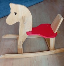 Holz schaukelpferd massiv gebraucht kaufen  Goslar