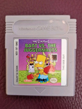 Bart vs. The Juggernauts (Nintendo Game Boy) Spiel Modul The Simpsons comprar usado  Enviando para Brazil