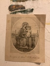 Santino antica incisione usato  Prato
