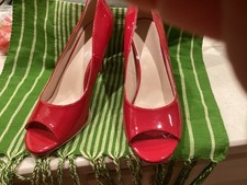 Red patent heels for sale  Feura Bush