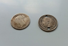 Silver thrupenny bits for sale  NEWPORT