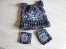 Bonnet mitaines fille d'occasion  Troyes