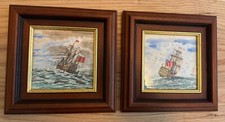 Pair original watercolour for sale  BALA