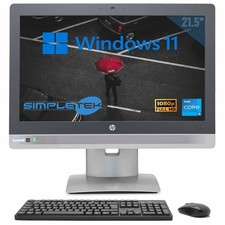 HP 600 G2 ALL IN ONE AIO 22" i5 WINDOWS 11 PRO 64GB 120GB COMPUTER DVD-RW PC comprar usado  Enviando para Brazil