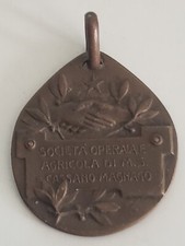 Medaglia società operaia usato  Bologna