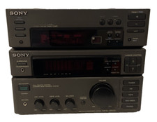 Componentes estéreo Sony TA-H300 + ST-H300 | Par correspondente | Testado | Limpo comprar usado  Enviando para Brazil