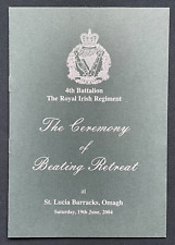 2004 programme 4th for sale  CARRICKFERGUS