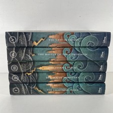 Percy Jackson and The Olympians by Rick Riordan Complete Hardcover Book Set comprar usado  Enviando para Brazil