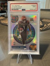 2021 Jamarr Chase mosaico vitral novato PSA 9 comprar usado  Enviando para Brazil