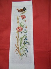 Kreuzstich stickbild blumen gebraucht kaufen  Flintbek