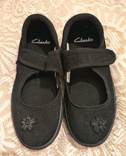 Clarks girls black for sale  LOWESTOFT