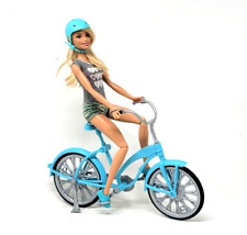 Boneca Barbie Bicicleta e Capacete, Olhos Azuis Loiros Jogo Brinquedos de Bicicleta Usado Condição, usado comprar usado  Enviando para Brazil