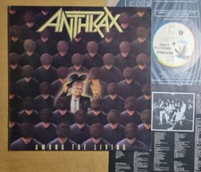 EX / ANTHRAX - Among the Living [ 1990 Korea Orig 1st LP Vinyl ] w/Insert comprar usado  Enviando para Brazil