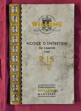 Camion willeme type d'occasion  Caderousse