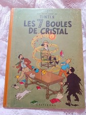 Tintin boules cristal d'occasion  Hasparren